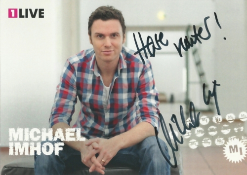 Autogramm - Michael Imhof - Hose runter! 